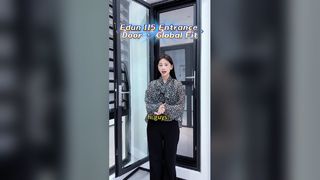 EDUN 115 シリーズ エントランス ドア - プロジェクトに究極のセキュリティと高級感を！